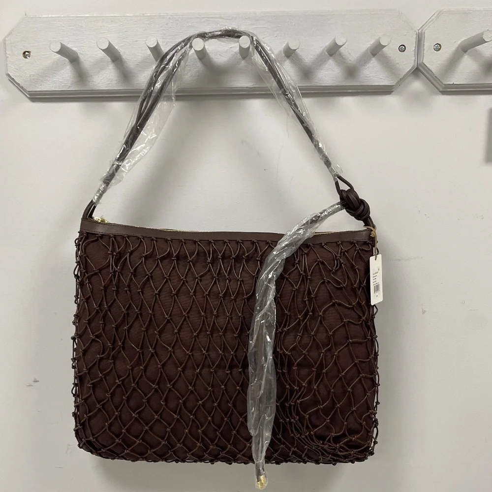HOBO Kira Large Hobo Shoulder Bag, Coffee - NWT